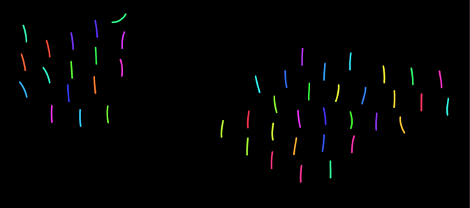 Flocking in paper.js